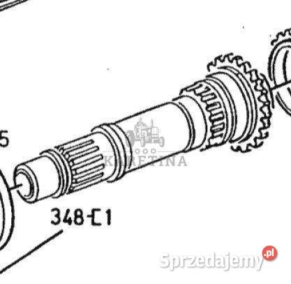 Deutz Fahr Agrostar 611 621 631 671 Wał Napędowy Jastrzębniki sprzedam