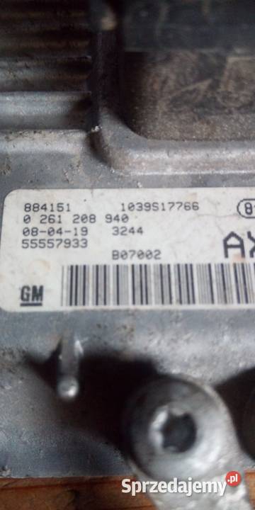 Komputer silnika OPEL CORSA D 55557933 165 Margonin