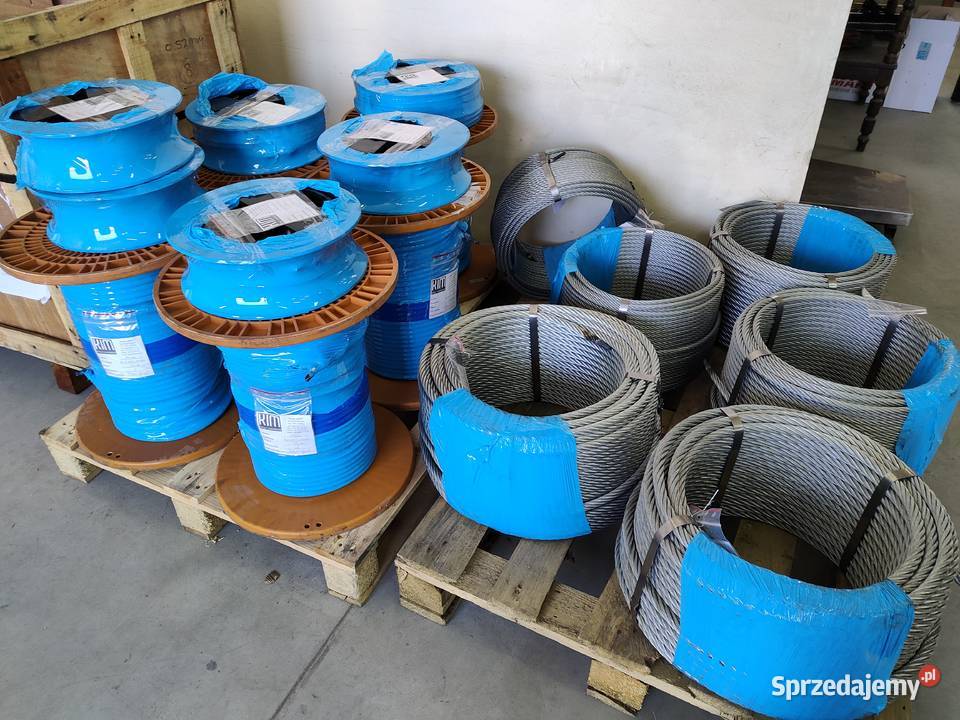 Lina stalowa Liny stalowe Linki stalowe ocynk Biznes i Przemysł Zabrze