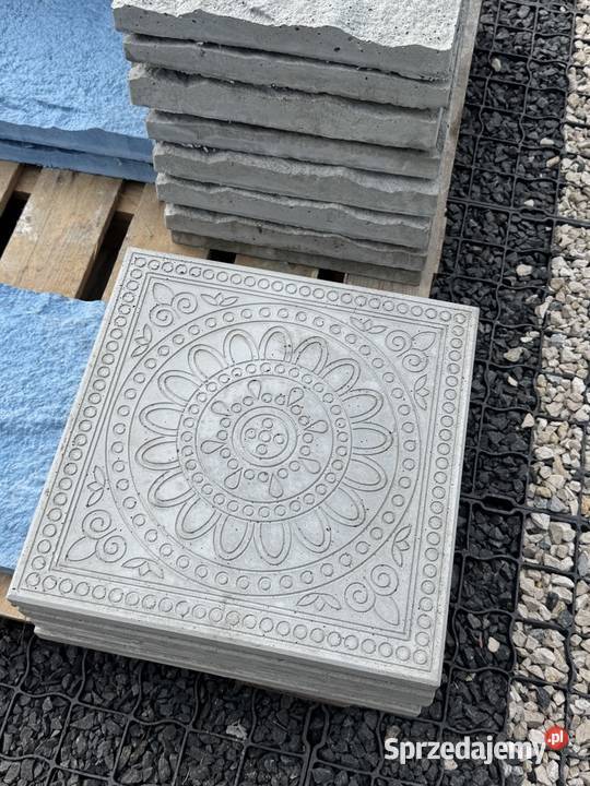 STEP Betonowy ogrodowy 60x30x5 Niebieska Płyta o Warszawa