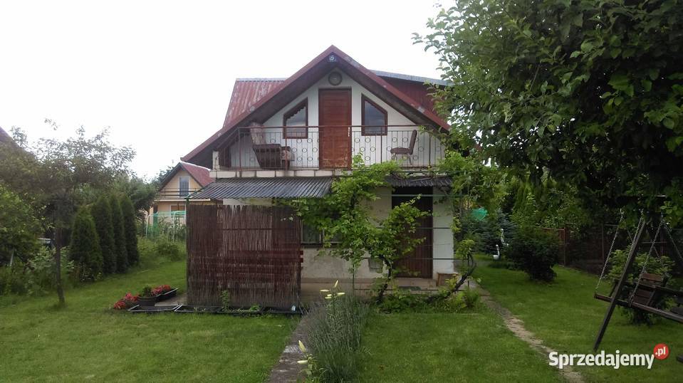 Sprzedam działkę z domkiem Myślenice sprzedam