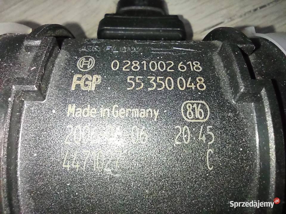 Przepływomierz Bosch 0281002180 opel itp