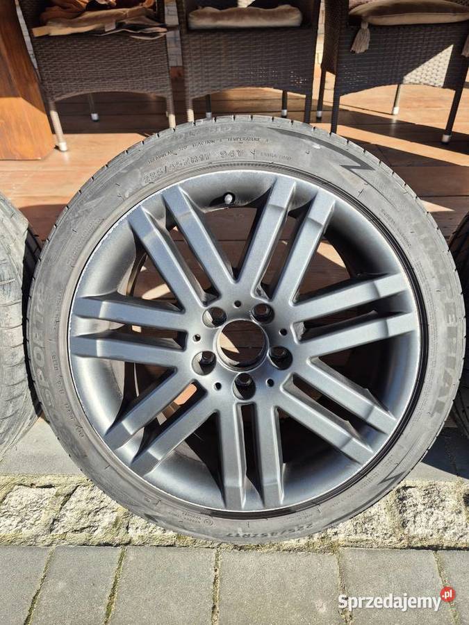 Koła felgi Mercedes w204 2x112 17 dwie