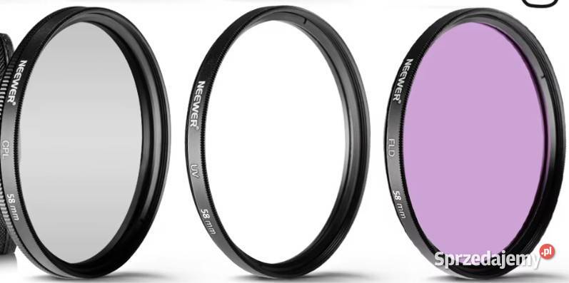 Zestaw filfrów fotograficznych Neewer 58 mm 10 Warszawa