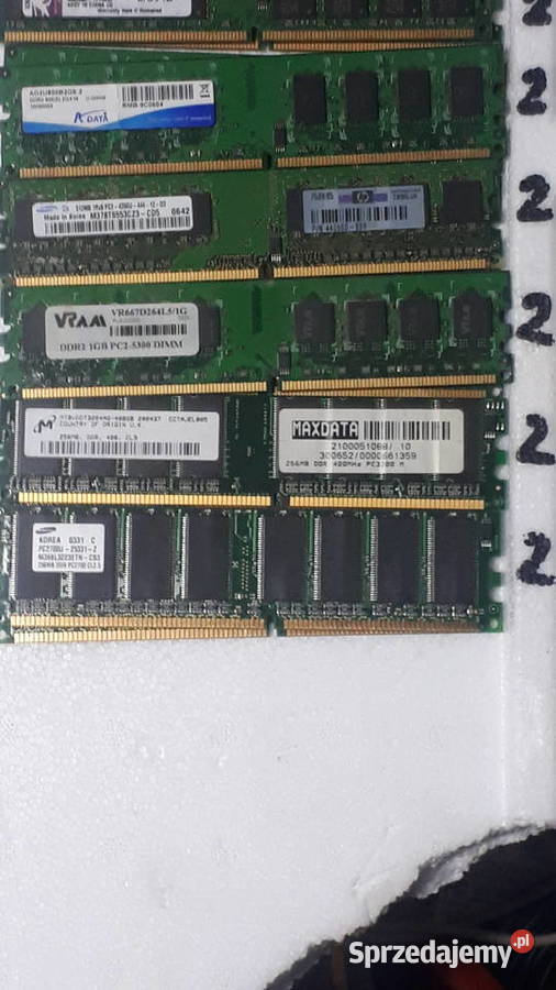 RAM pamięć kości Pozostałe