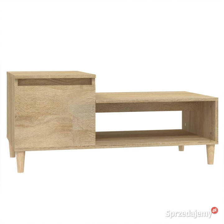 Stolik kawowy dąb sonoma 100x50x45 materiał Warszawa sprzedam