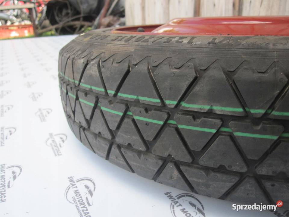 HONDA CIVIC VII koło dojazdowe 1257015 95M 4x100 Koła dojazdowe
