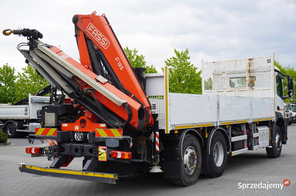 MercedesBenz Arocs 2536 6x2 200 HDS Fassi F19517 małopolskie Kraków