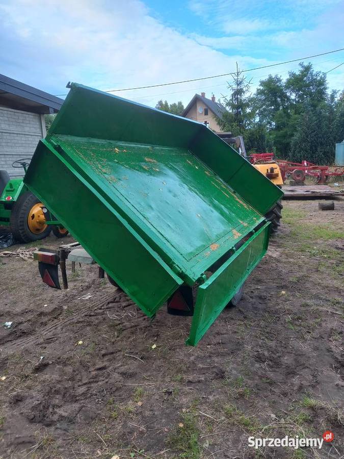 Przyczepa wywrotka jednoosiowa Sieradz