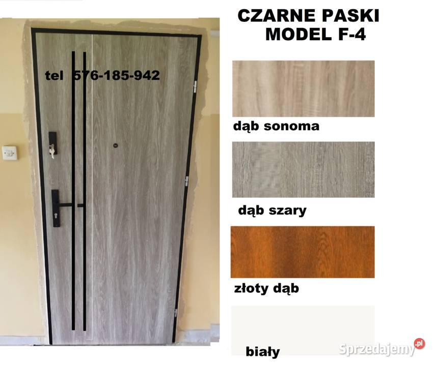 Drzwi zewnętrzne wejściowe do domu i bloku Grodzisk Mazowiecki