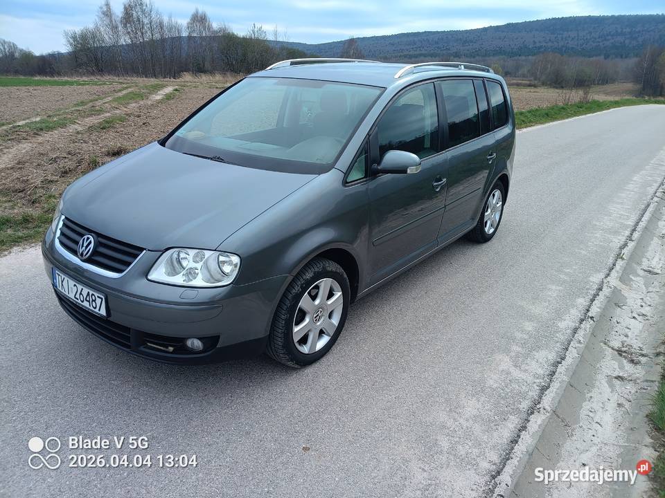 Volkswagen Touran 16 2004r Godny kurtyny powietrzne świętokrzyskie