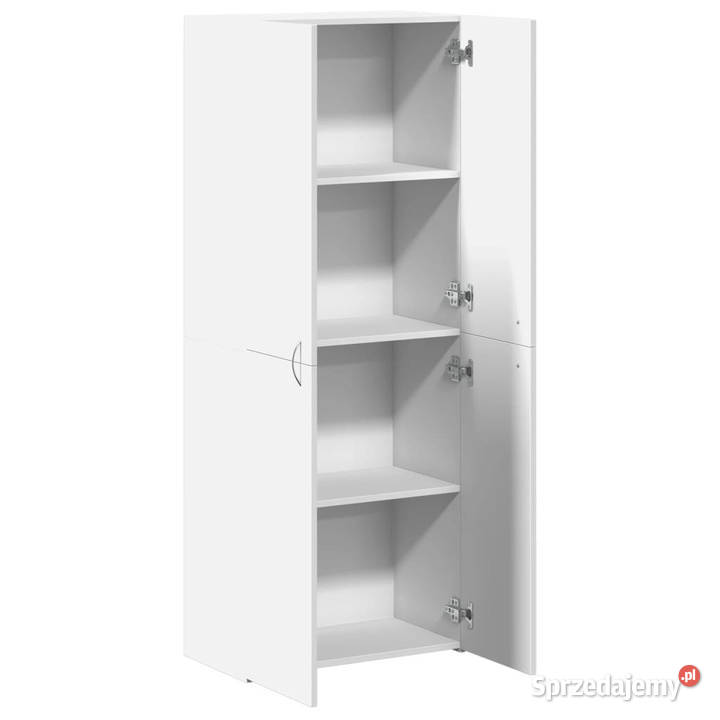 Szafka na dokumenty biała 60x32x153 WM3276644 mazowieckie Warszawa