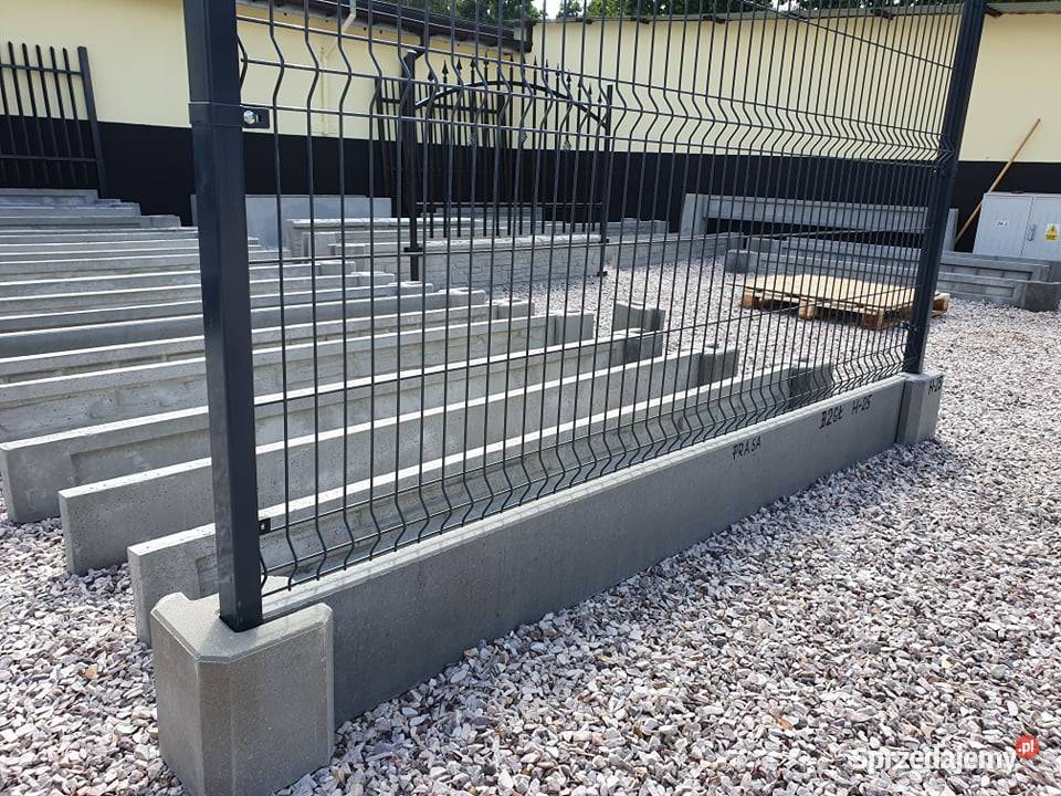 Podmurówka WIBROPRASA do ogrodzenia łącznik mazowieckie Sochaczew