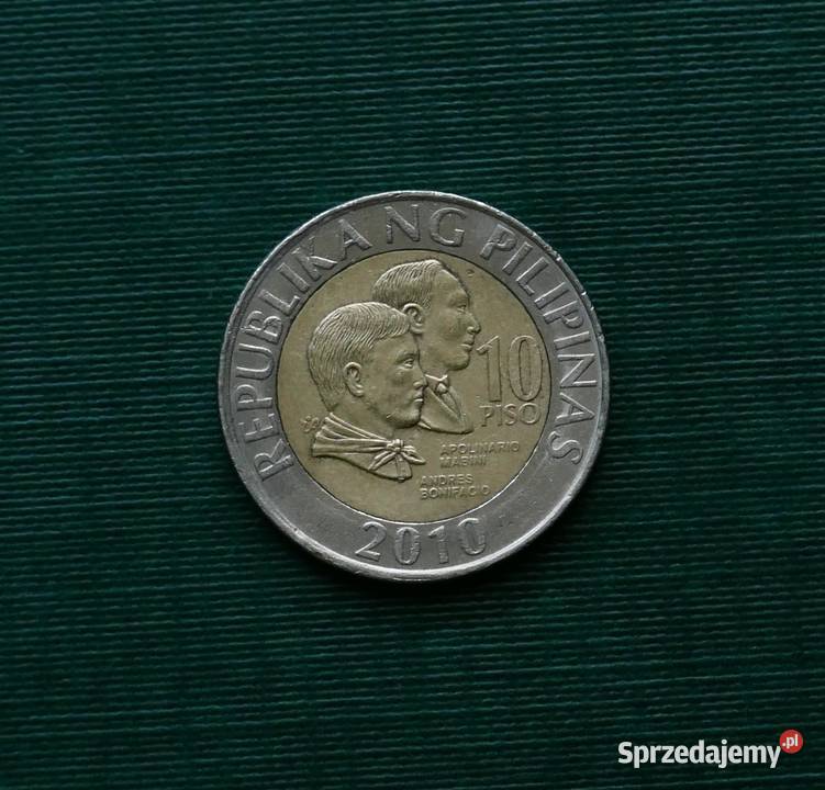 FILIPINY 10 peso 2010r Gliwice