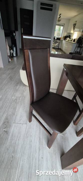 Stół z krzesłami 90cm łódzkie