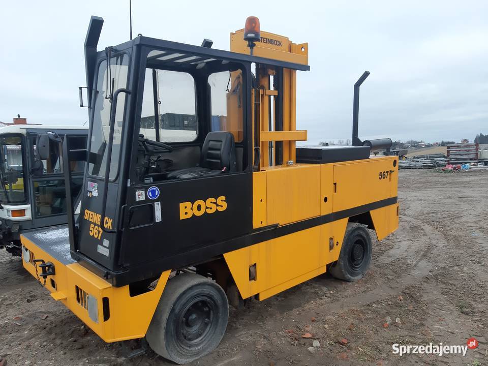 Sprzedam boczny wózek widłowy BOSS STEINBOCK Wózki widłowe Starachowice