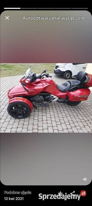 Can am spyder F3 1300 2019r 115KM Can-Am Dębica