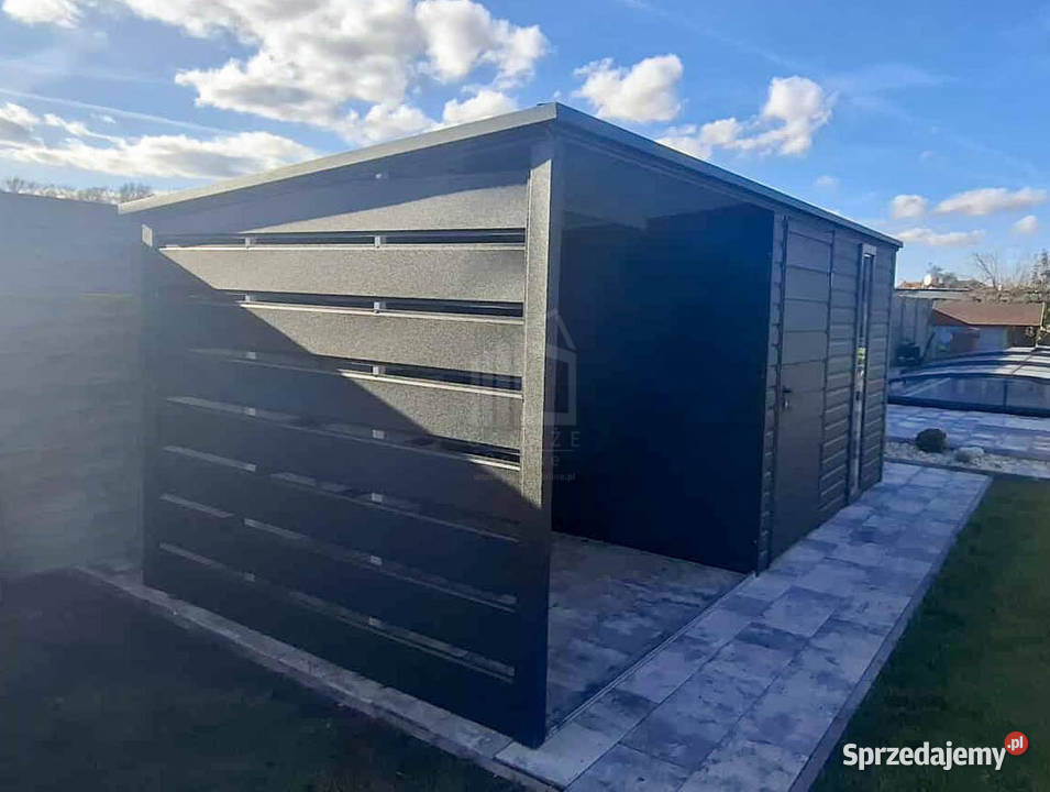 Schowek domek ogrodowy 3x3m wiata 3m drzwi okno Zgorzelec