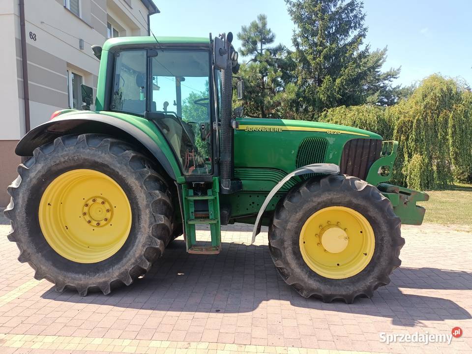 John Deere 6820 John Deere łódzkie Przecław