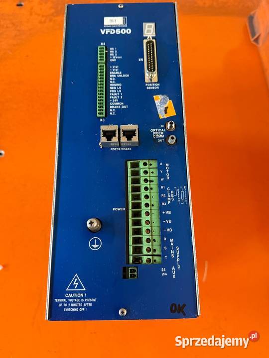 VFD4DRA01050100 DRIVE MODEL VFD300R05 WITH BRAKE Trzebnica