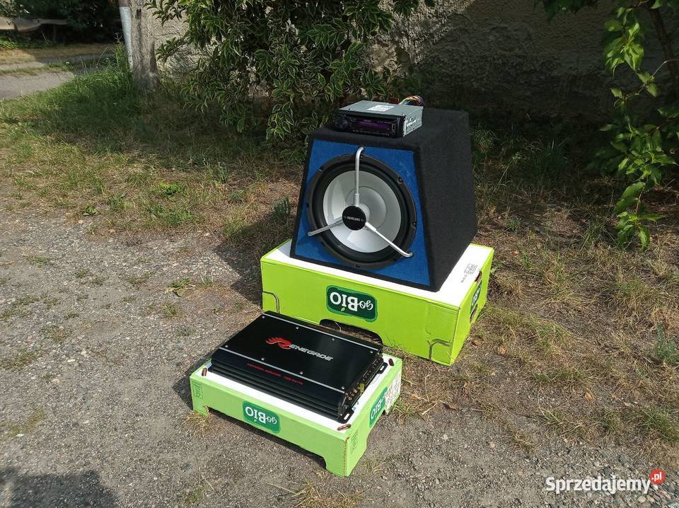 Tuba Subwoofer Skrzynia Basowa Wzmacniacz Radio Dzierżoniów