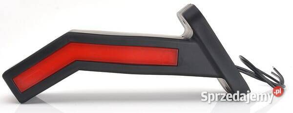 Lampa obrysowa LED lewa 1224V z kierunkowskazem Kamionna