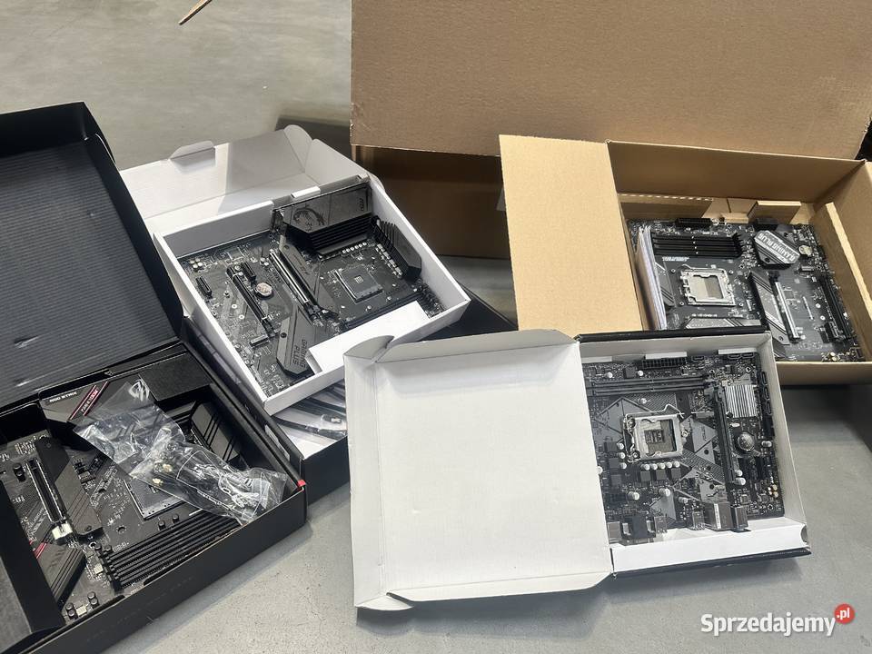 Płyty główne Motherboards mix ABC Gdańsk