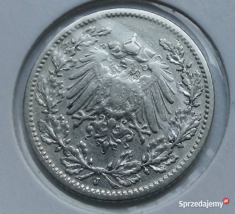 NIEMCY12 MARKI1905 rJSREBRO Numizmatyka Legionowo