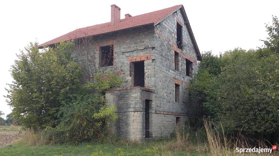 Sprzedam dom stan surowy otw na dz 39ar 78ar Roszowicki Las sprzedam