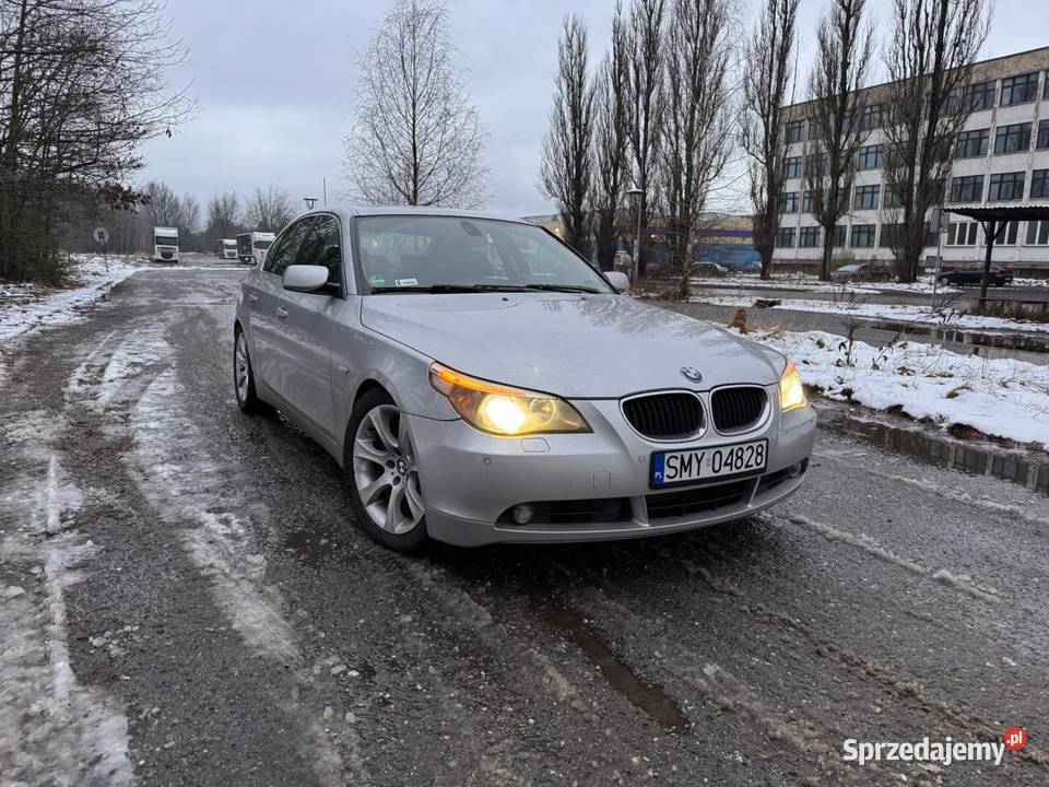 Bmw e60 30d Masaże Wentyle Logic 7 Radar reflektory ksenonowe śląskie Myszków