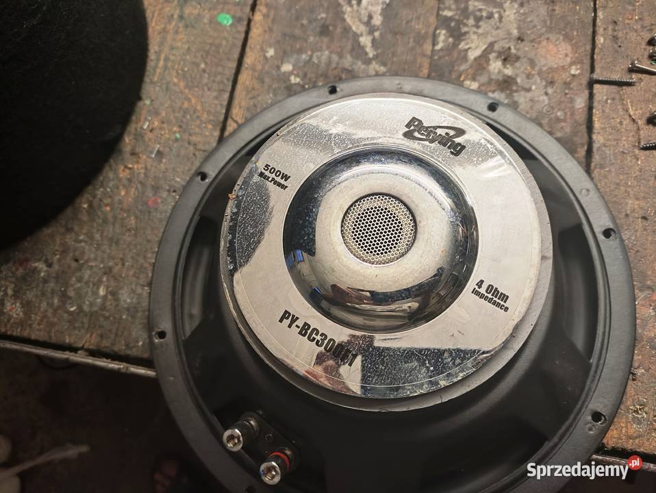 Tuba basowa bassowa subwoofer Peiying PYBC300F1 Głośniki śląskie Niegowonice
