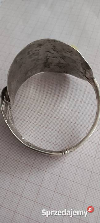 Bransoletka Bursztyn Vintage Srebro Unikat Białystok