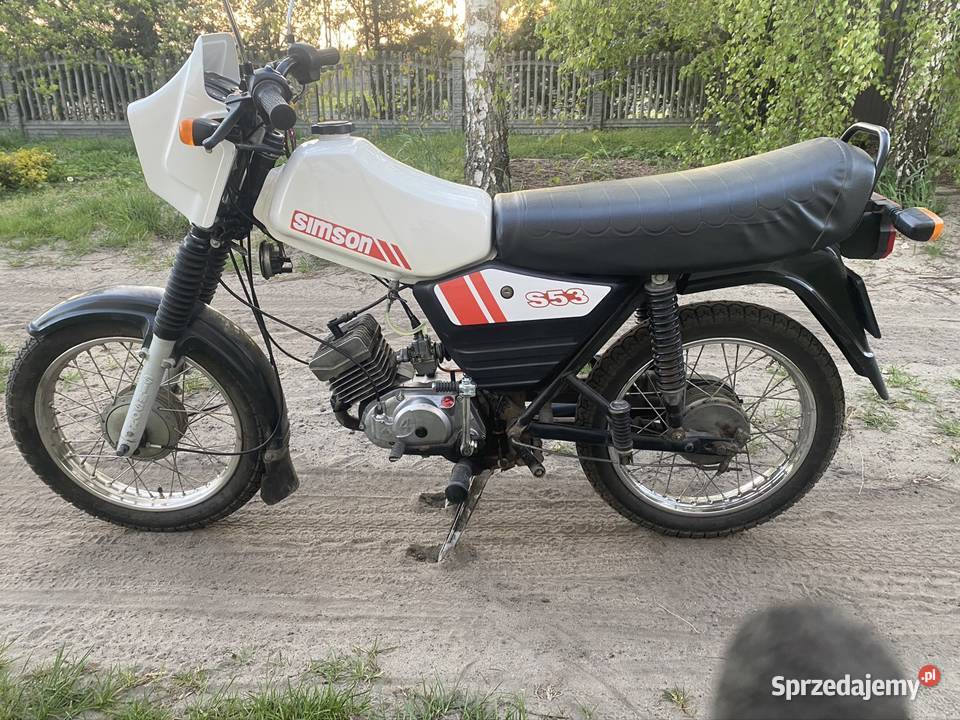 Simson s53 zarejestrowany Lututów