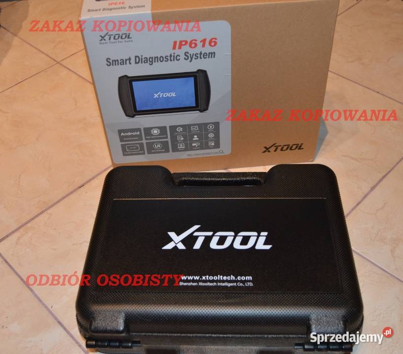 SKANER DIAGNOSTYCZNY XTOOL IP616 FULL SYSTEM Interfejsy diagnostyczne Oleśnica