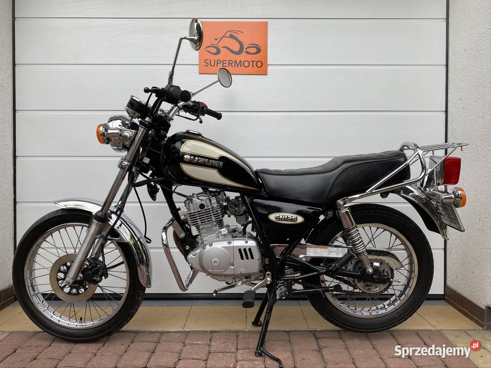 SUZUKI GB 125 GENEK NA GRZYBY RYBY I NIE NIE metalic pomorskie Kokoszkowy