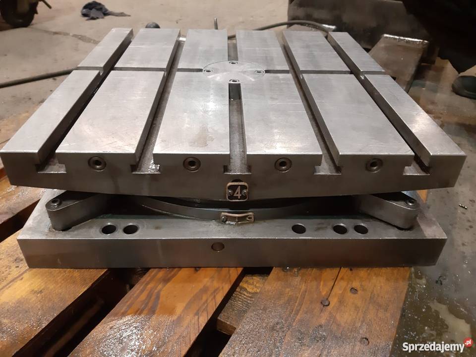 Stół obrotowy CNC pneumatyczny 505x505 Produkcja Tarnowskie Góry