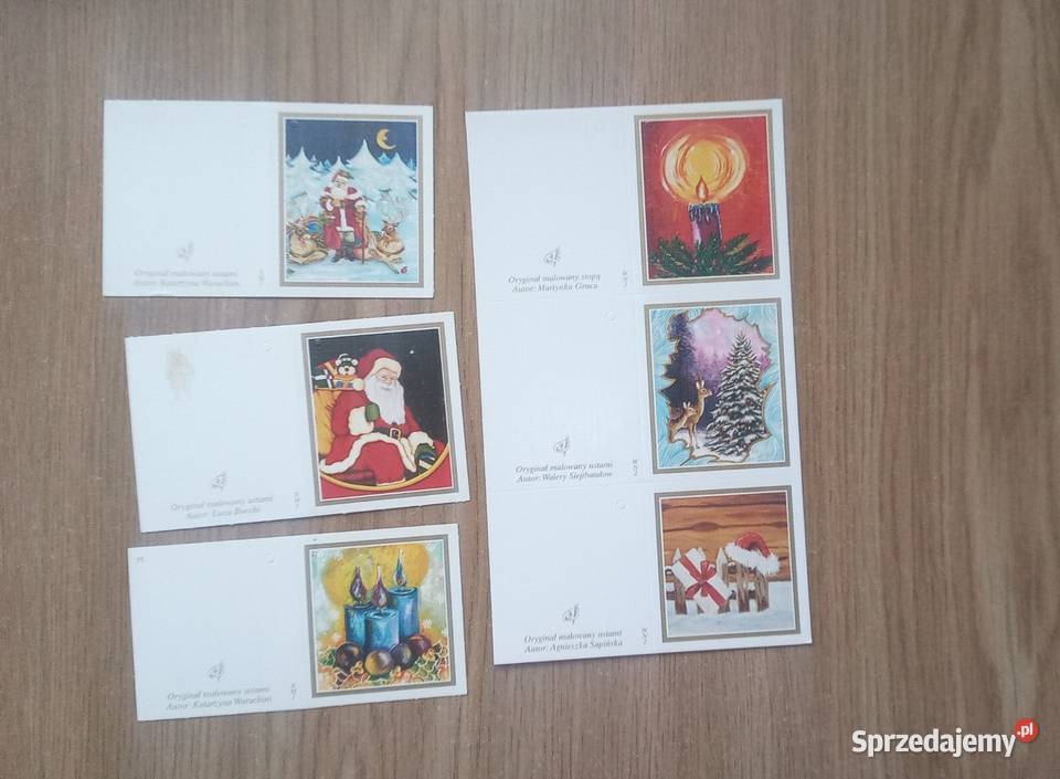 Karteczki składanie z lat PRL