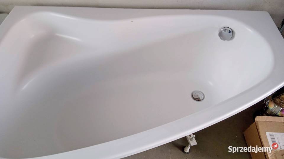 Cersanit Sicilia wanna asymetryczna 150x100 lewa wielkopolskie Trzcinica