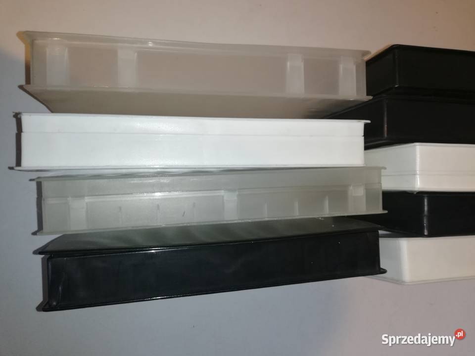 Pudełka do kaset VHS 9 sztuk