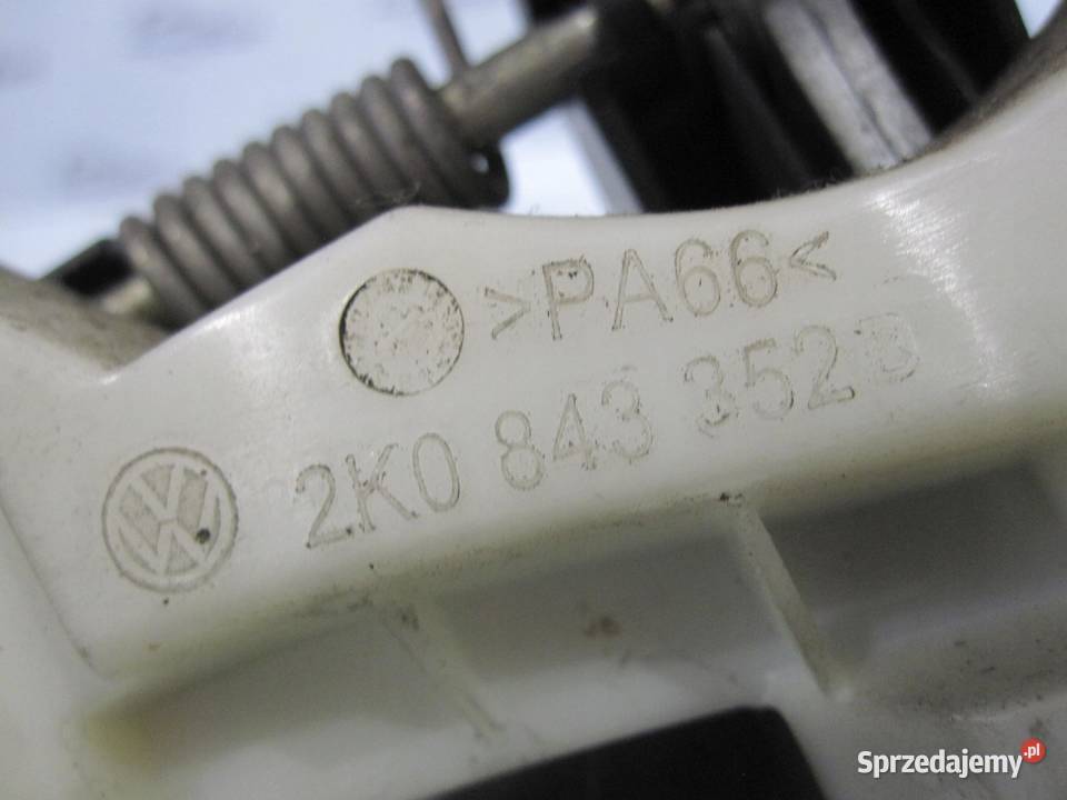 VOLKSWAGEN CADDY III 09r klamka zewnętrzna prawa Klamki wewnętrzne