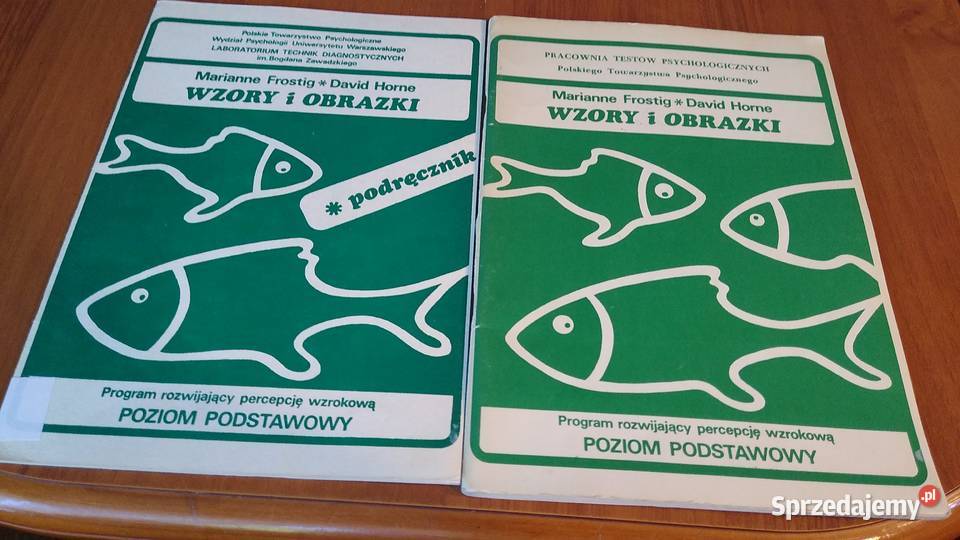 Wzory i obrazki program rozwijający percepcję sprzedam