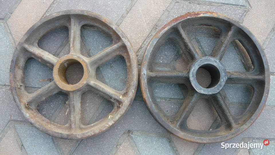 Koła metalowe stare koło żeliwne żelazne 30 Sokółka