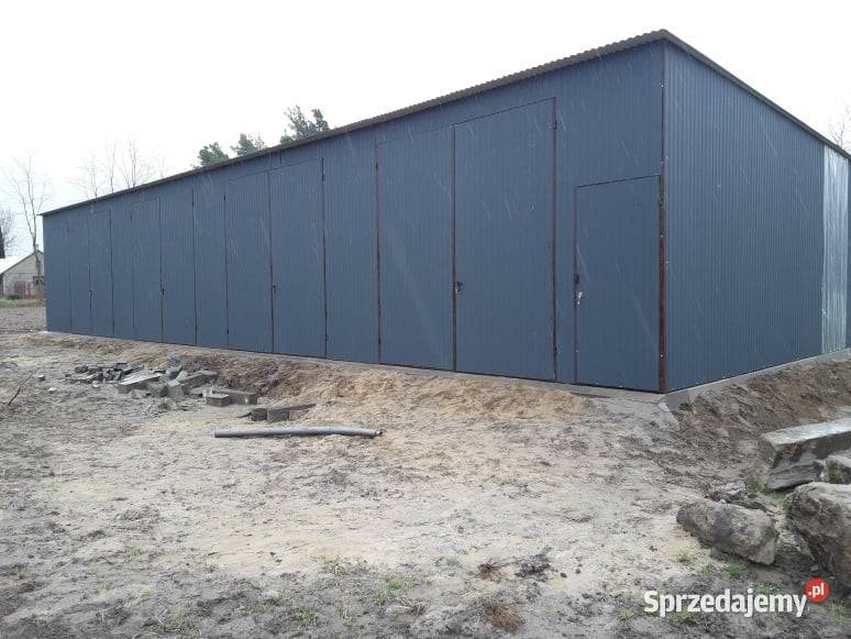 Garaż Blaszany 13x10m Hala Magazynowa Schowek opolskie Niemodlin