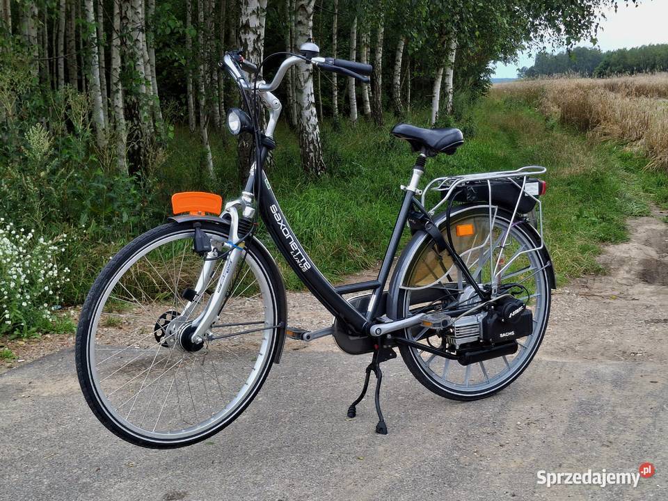 Rower spalinowy Saxonette Luxus EStart Sachs Kolno