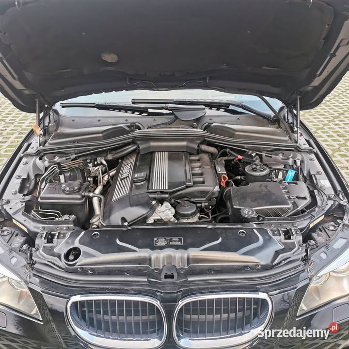 BMW E60 525i skórzana tapicerka mazowieckie Warszawa