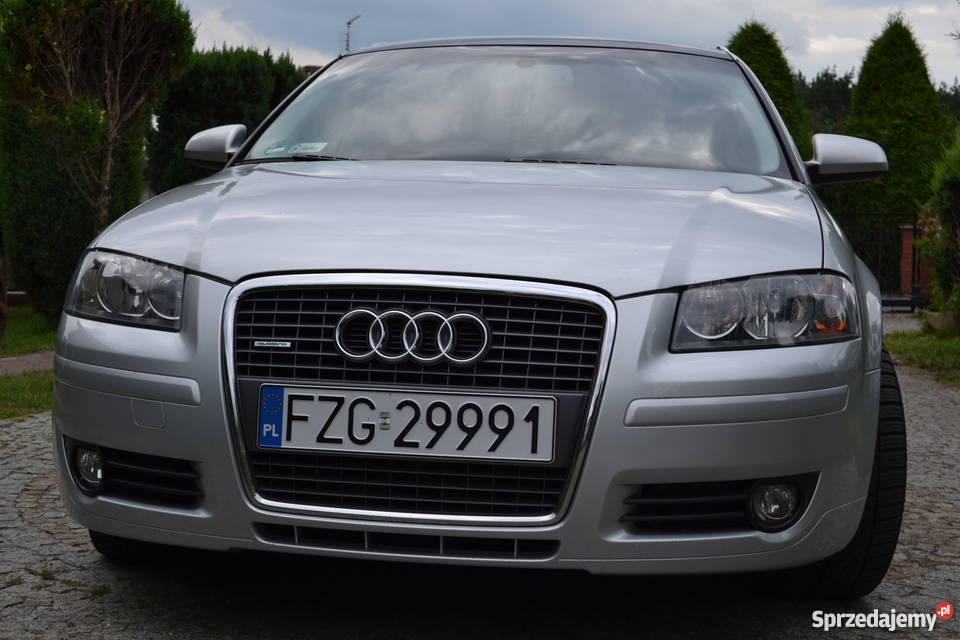 Audi A3 32 250 QUATTRO DSG szklany dach ŁOPATKI Żagań