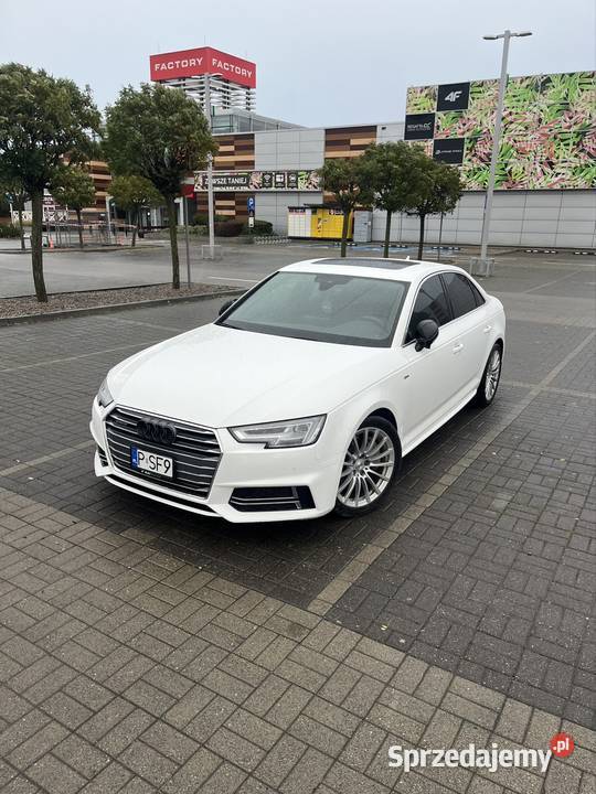 Audi A4 B9 Quattro automat biały LY9C 100 ASR (kontrola trakcji) A4 Oborniki