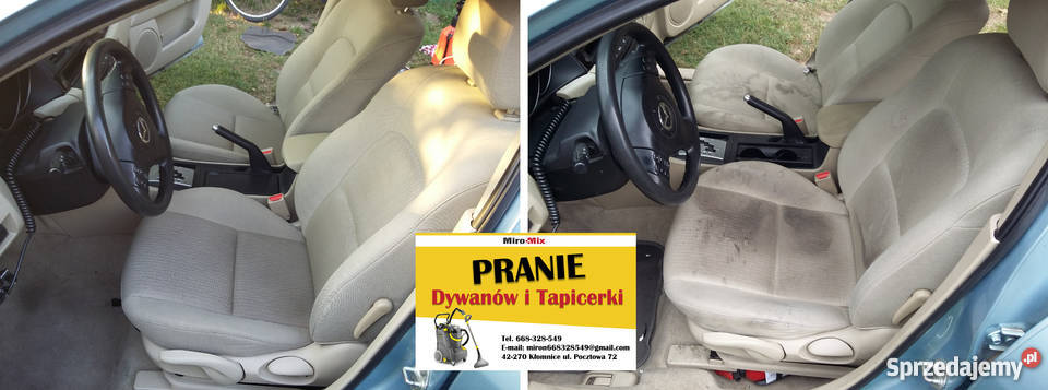 Pranie Dywanów i Tapicerki Meblowej Samochodowej śląskie Kłomnice