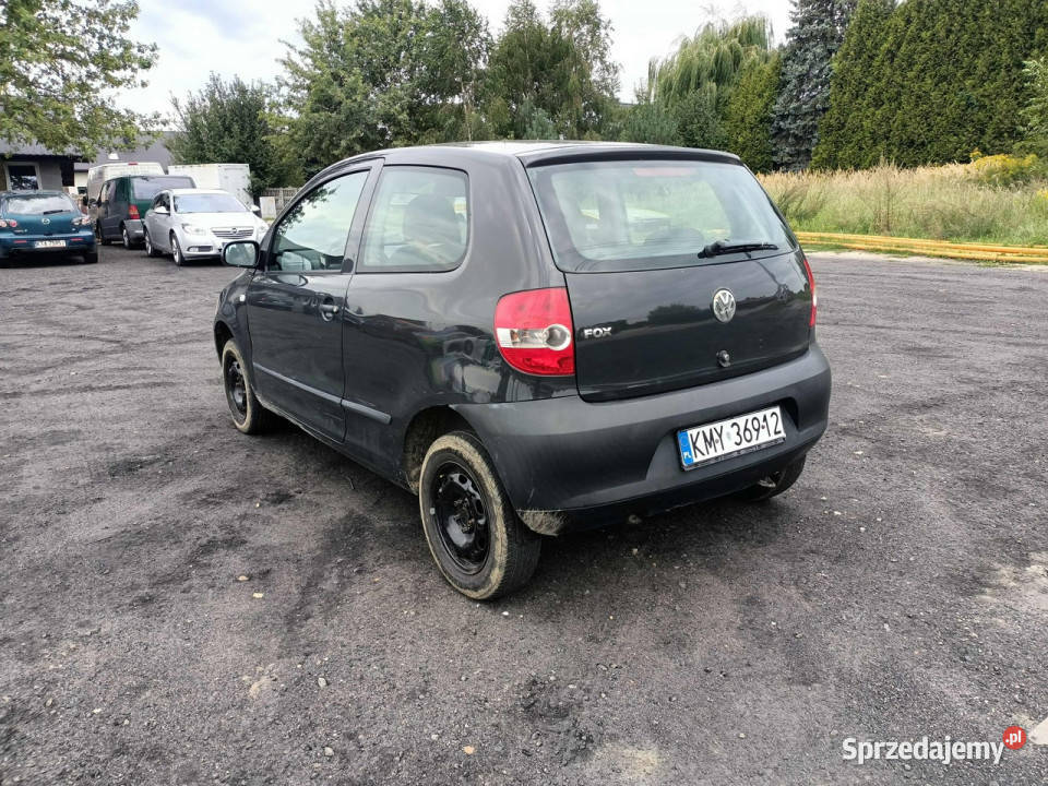 Volkswagen Fox Volkswagen Fox 12 05r Rok produkcji 2005 Tarnów