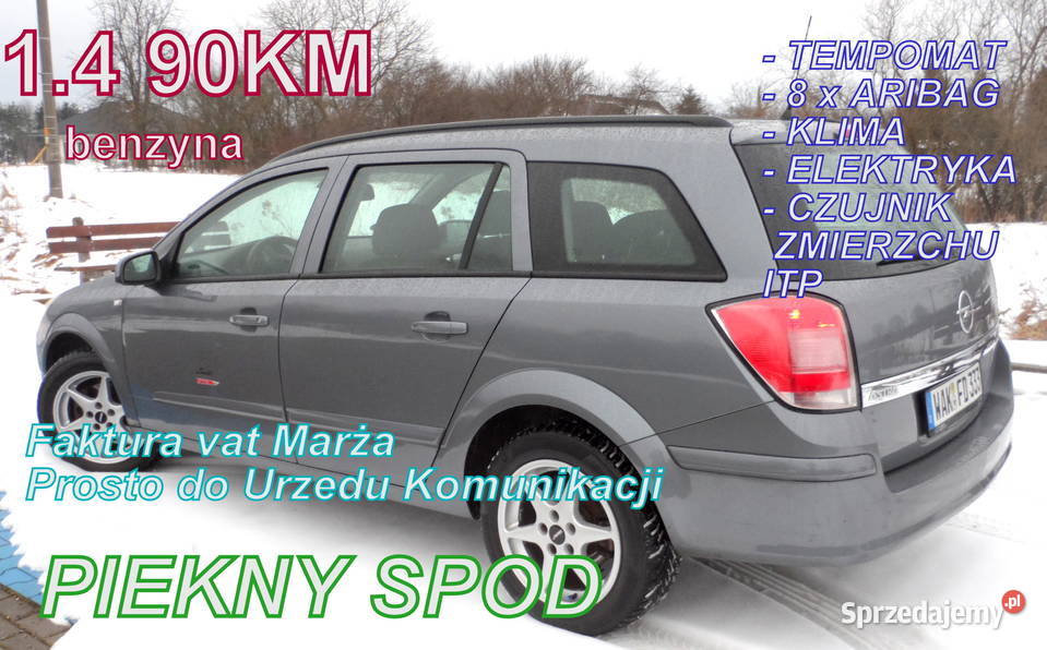 Opel Astra 1490PieknyStan Tempomat8xaribag Astra Bochnia